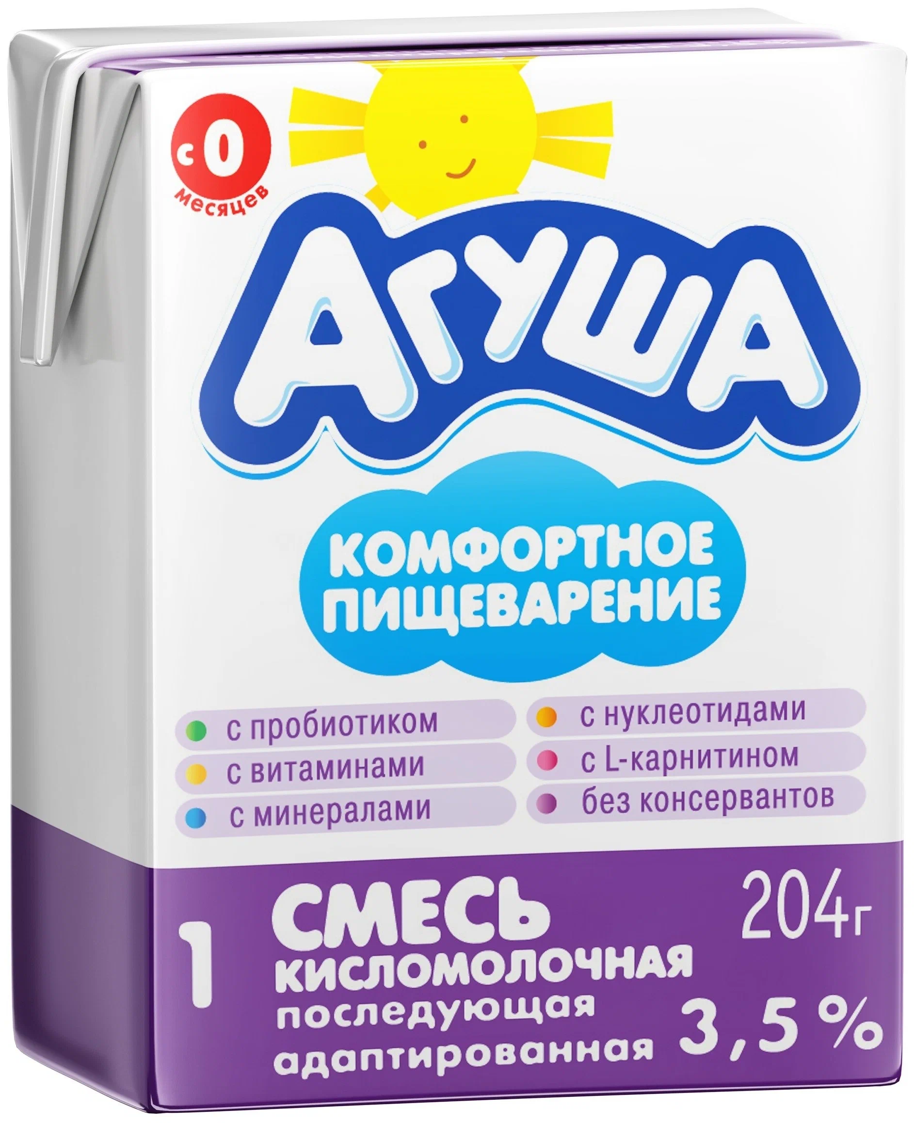 Агуша кисломолочная