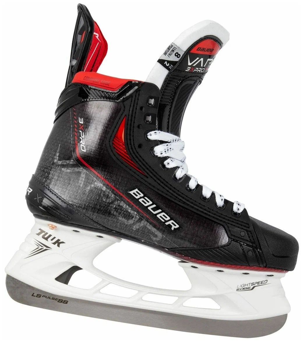 Bauer vapor 3x. Коньки Bauer Vapor 3x. Bauer Vapor 3x Pro коньки. Коньки Bauer Vapor x2.0. Коньки хоккейные Bauer Vapor 3x s21 Jr.