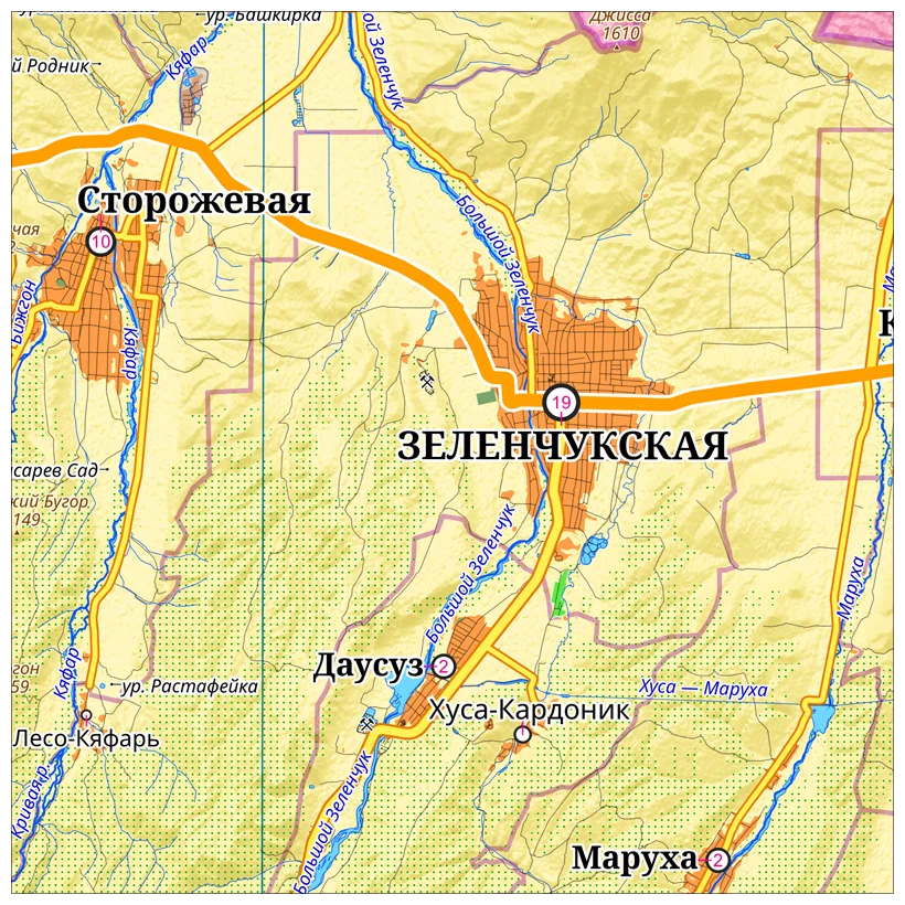 Республики 104. Карачаево-Черкесская Республика на карте. Карта Карачаево-Черкесская автономная область 1975-1990.